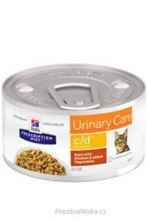 Hill's Fel. C/D konz. MultiCare Chicken stew 82g