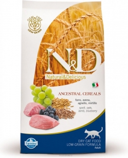 N&D LG CAT Adult Lamb & Blueberry 10kg