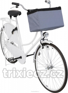 Front-Box transportní košík na řidítka, 38 x 25 x 25cm, šedá