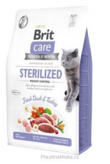 Brit Care Cat GF Sterilized Weight Control 2kg