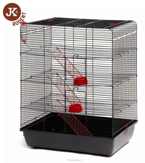 klec Remy pro potkany, černá