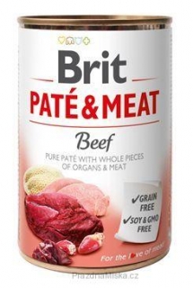 Brit Dog konz Paté & Meat Beef 800g