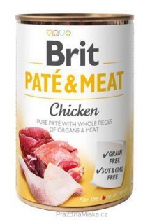 Brit Dog konz Paté & Meat Chicken 800g