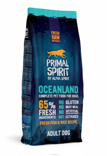 Primal Spirit Dog 65% Oceanland 12 kg