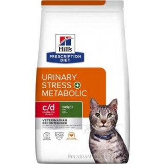 Hill's Prescription Diet Feline C/D Dry Urinary Stress + Metabolic 1,5 kg
