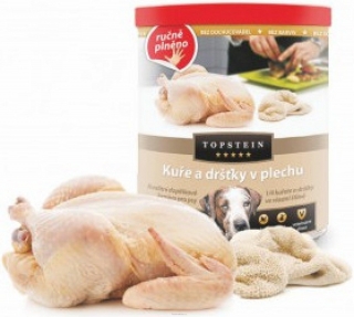 TopStein Kuře a dršťky v plechu 800 g