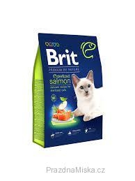 Brit Premium by Nature Cat Steril. Salmon 8 kg