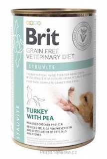 Brit VD Dog GF konz. Struvite 400g