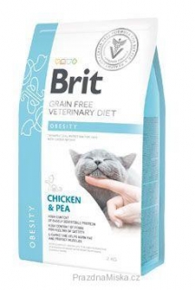 Brit VD Cat GF Obesity 2kg