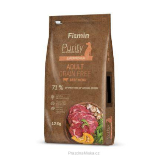 Fitmin Purity Grain Free Adult Beef 12kg
