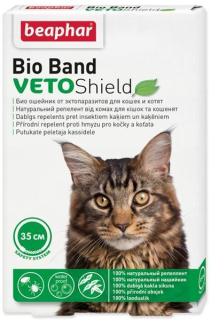 Beaphar obojek antipar.Bio Band kočka 35 cm
