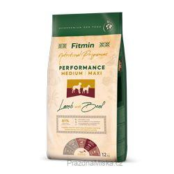 Fitmin dog medium maxi performance lamb beef 12 kg