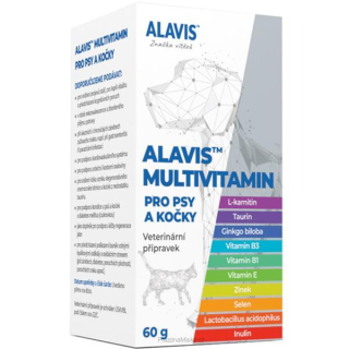 Alavis Multivitamín pro psy a kočky 60 g