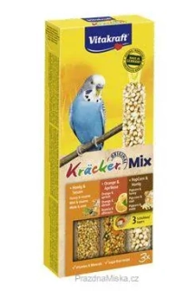 Vitakraft Bird Kräcker Andulka med/pom/popcorn tyč 3ks