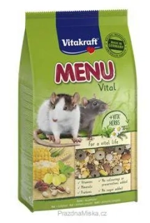 Vitakraft Rodent Rat krm. Menu Vital 1kg
