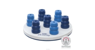 Dog Activity MINI SOLITAIRE, kruh s kuželkami 20 cm
