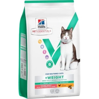 Hill's VetEssentials Feline WEIGHT Adult Young Chicken 8 kg