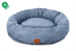 JK ANIMALS kulatý pelíšek Yuta modrý, 60 cm