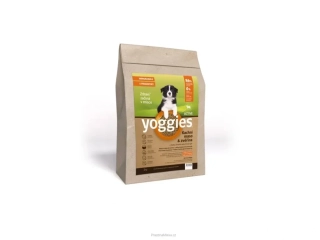 Yoggies Active Kachní maso & zvěřina, MINIgranule lisované za studena s probiotiky 15 kg