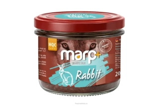 Marp Holistic Plus - 100% králík ve sklenici pro psy 200g