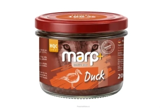 Marp Holistic Plus - 100% kachna ve sklenici pro psy 200g