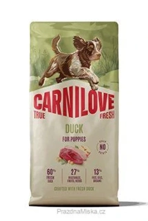 Carnilove Dog True Fresh Dry Duck Puppies 12kg