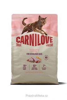Carnilove Cat True Fresh Dry Turkey Steril.Ad.AB 2kg