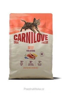 Carnilove Cat True Fresh Dry Beef Kittens 2kg