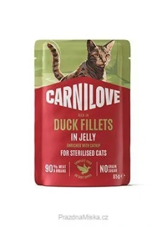 Carnilove Cat Pouch Jelly Pheasan+Raspberry Leaves 85g