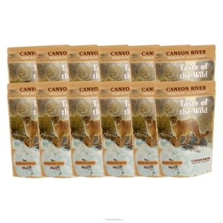 12 x TOW Canyon River pouches cat 85g